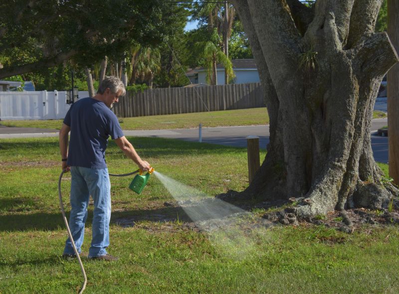 Arborist Spraying