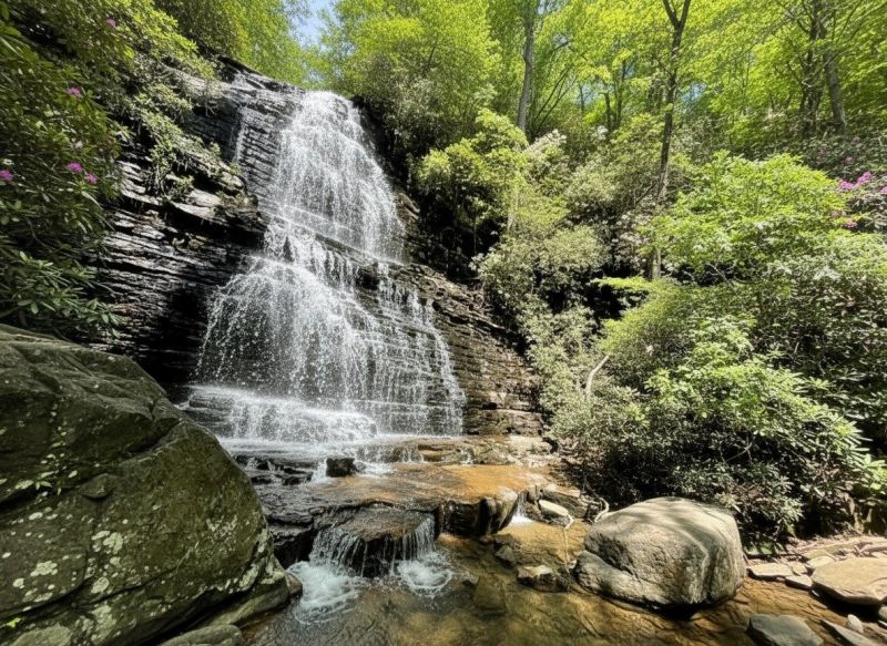 Rock Waterfall Installation