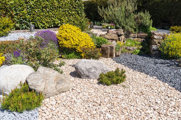 Decorative Gravel Installation in Estero