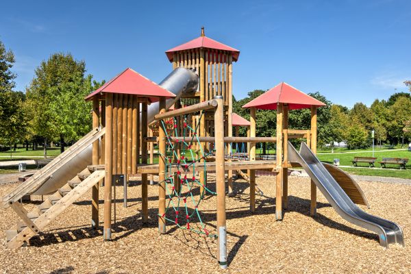 Playground Mulching Service in Estero