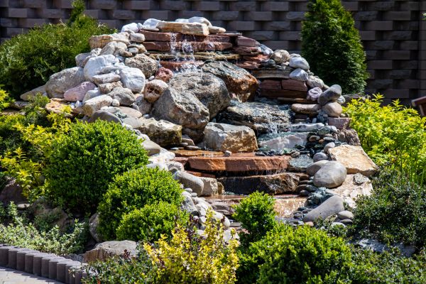 River Rock Landscaping in Estero