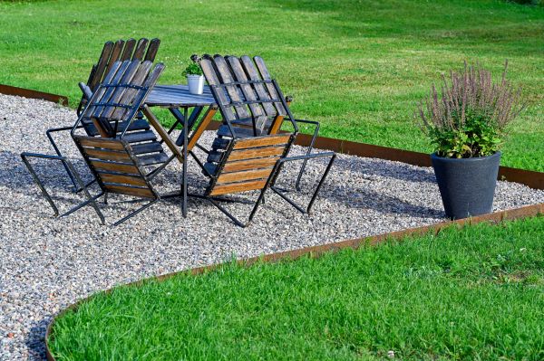 Metal Edging Installation in Estero