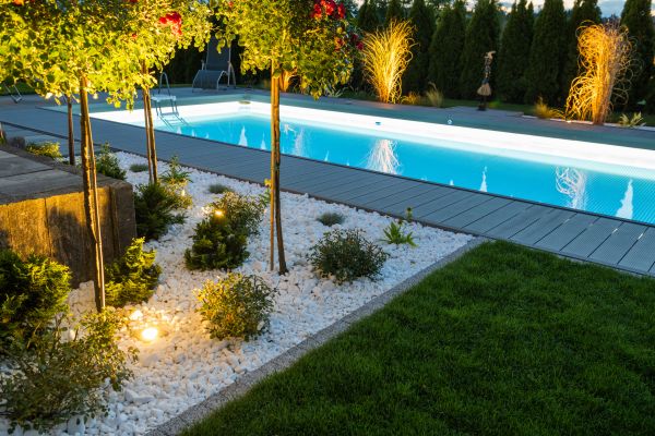 Pool Landscaping Service in Estero