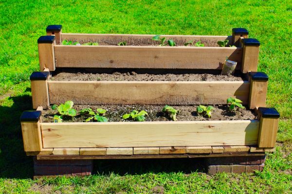 Raised Garden Bed Installation in Estero